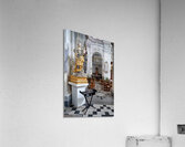 the interior of Santa Maria del Monte Church. Caltagirone Sicily Italy Acrylic Print