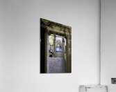 Foligno Umbria Italy. Frescoes at Trinci Palace Palazzo Trinci a patrician residence and museum. Acrylic Print