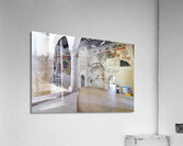 Foligno Umbria Italy. Frescoes at Trinci Palace Palazzo Trinci a patrician residence and museum. Acrylic Print