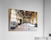 Foligno Umbria Italy. Frescoes at Trinci Palace Palazzo Trinci a patrician residence and museum. Acrylic Print