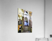 Foligno Umbria Italy. Frescoes at Trinci Palace Palazzo Trinci a patrician residence and museum. Acrylic Print