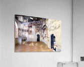 Foligno Umbria Italy. Frescoes at Trinci Palace Palazzo Trinci a patrician residence and museum. Acrylic Print