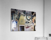 Foligno Umbria Italy. Frescoes at Trinci Palace Palazzo Trinci a patrician residence and museum. Acrylic Print