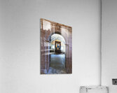 Montefalco Umbria Italy. San Francesco Church frescoed by Benozzo Gozzoli Acrylic Print