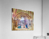 Spello Umbria Italy. Baglioni Chapel frescoed by Pinturicchio in Santa Maria Maggiore Church Acrylic Print