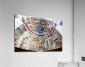 Spoleto Umbria Italy. The interior of the Cathedral. The frescoed apse by Filippo Lippi Acrylic Print
