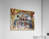 Spello Umbria Italy. Baglioni Chapel frescoed by Pinturicchio in Santa Maria Maggiore Church Acrylic Print
