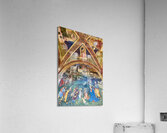 Spello Umbria Italy. Baglioni Chapel frescoed by Pinturicchio in Santa Maria Maggiore Church Acrylic Print
