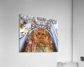 Spello Umbria Italy. Baglioni Chapel frescoed by Pinturicchio in Santa Maria Maggiore Church Acrylic Print