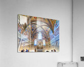 Orvieto Umbria Italy. The chapel of the Madonna di San Brizio frescoed by Fra Angelico Benozzo Gozzoli and Luca Signorelli Acrylic Print