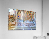 Orvieto Umbria Italy. The vault of the chapel of the Madonna di San Brizio frescoed by Fra Angelico and Benozzo Gozzoli Acrylic Print