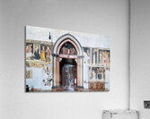 Verona Veneto Italy. The Basilica of Saint Anastasia. The entrance of the Cappella Giusti Giusti chapel Acrylic Print