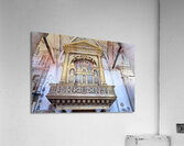 Verona Veneto Italy. The organ of the Basilica of Saint Anastasia Acrylic Print