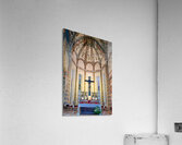 Verona Veneto Italy. The altar of the Basilica of Saint Anastasia Acrylic Print