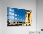 Verona Veneto Italy. The Verona Arena - Roman Amphitheatre and the Town Hall Acrylic Print