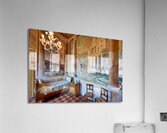 Vicenza Veneto Italy. The interiors of the Villa Valmarana ai Nani frescoed  by Giambattista and Giandomenico Tiepolo Acrylic Print