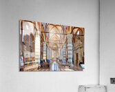 Vicenza Veneto Italy. The interiors of the church of San Lorenzo Acrylic Print