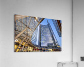 Milan Lombardy Italy. Porta Nuova District. Acrylic Print