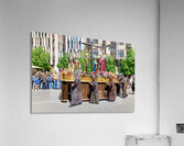 Zaragoza. Saragossa. Aragon. Spain.  Processions of the Easter Holy Week Acrylic Print