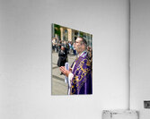 Zaragoza. Saragossa. Aragon. Spain.  Processions of the Easter Holy Week Acrylic Print