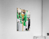 Zaragoza. Saragossa. Aragon. Spain.  Processions of the Easter Holy Week Acrylic Print