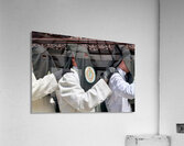 Zaragoza. Saragossa. Aragon. Spain.  Processions of the Easter Holy Week Acrylic Print