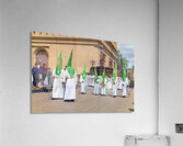Zaragoza. Saragossa. Aragon. Spain.  Processions of the Easter Holy Week Acrylic Print