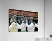 Zaragoza. Saragossa. Aragon. Spain.  Processions of the Easter Holy Week Acrylic Print