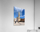 Zaragoza Spain. Cathedral of the Savior of Zaragoza. Catedral del Salvador   La Seo. Museo del Foro de Caesaraugusta Acrylic Print