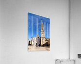 Zaragoza Spain. Cathedral of the Savior of Zaragoza. Catedral del Salvador   La Seo. Museo del Foro de Caesaraugusta Acrylic Print