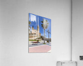 Sitges Catalunya Spain. Church esglesia de Sant Bartomeu i Santa Tecla Acrylic Print