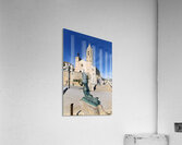 Sitges Catalunya Spain. Sculpture of the Queen of the Seas by Pedro Jimenez Corona on Mazatlans Malecon Acrylic Print