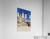 Sitges Catalunya Spain. Church esglesia de Sant Bartomeu i Santa Tecla Acrylic Print