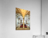 Interior of Santa Maria alla Fontana church in Milan Italy with ornate frescoes and altar Acrylic Print