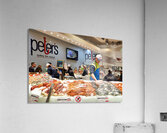 Peters Sydney Fish Market displays fresh seafood for sale. Acrylic Print