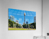 Sydney Tower Eye and surrounding buildings on a clear day. Acrylic Print