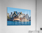 Sydney Opera House and city skyline on a clear day. Acrylic Print