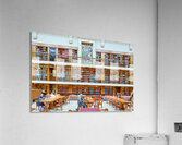 Studying in the grand Mitchell Library in Sydney Australia Acrylic Print