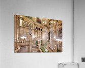 Vienna State Operas opulent grand staircase and hall. Acrylic Print