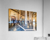 Visitors explore Lonja de la Seda in Valencia Spain Acrylic Print