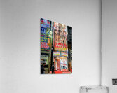 Nightlife in Shinjuku district reveals adult show venue in Tokyo Acrylic Print