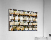 Wishes and invocations at Meiji Jingu Shrine in Tokyo Acrylic Print