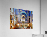 Interior of Athens Mitropolis Cathedral: art and architecture Acrylic Print