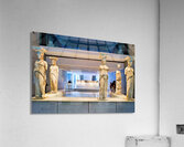 Caryatids on display at the Acropolis Museum in Athens Greece Acrylic Print