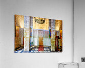 Visit to agios eleftherios orthodox church in athens greece Acrylic Print