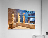 Caryatids on display at Acropolis Museum in Athens Greece Acrylic Print