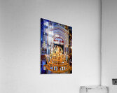 Candles in the Mitropolis Cathedral in Athens Greece show light Acrylic Print