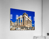Visit Parthenon at Acropolis in Athens Greece during the day Acrylic Print