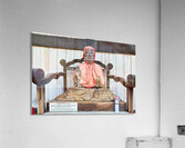 Binzuru wood statue of Pindola Bharadvaja at Todai ji shrine in  Acrylic Print