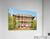 Chionin Temple view in Kyoto Japan with trees and decorations Acrylic Print